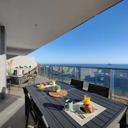Sunset Cliffs Sea & Sky Apartments Benidorm Exterior photo