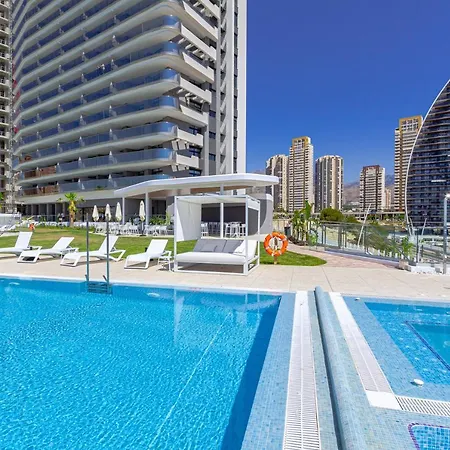Sunset Cliffs Sea & Sky Apartments Benidorm Exterior photo
